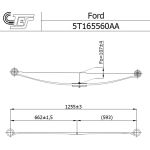 Fahrwerksfedern TES 5T165560AA0019 Z/T