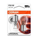 P27/7w lamp OSRAM P21W Standard 24V/21W, 2 Stuk