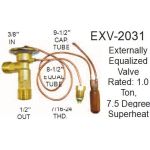 Expansieventiel, gasmondstuk airconditioning SUNAIR EXV-2031