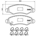 Bromsbeläggssats, skivbroms BREMBO P 79 015
