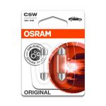 Hehkulamppu toissijainen OSRAM C5W Standard 12V/5W, 2 Kappale