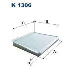 Innenraumfilter FILTRON K 1306