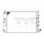 Raffreddatore motore TYC 710-0034