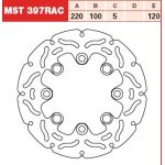 Bremsscheibe TRW MST397RAC, 1 Stück