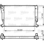 Arrefecedor do motor VALEO 735573