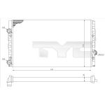 Motorkylare TYC 737-0051-R
