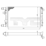 Radiateur moteur TYC 709-0012
