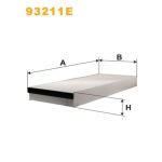 Innenraumfilter WIX FILTERS 93211E