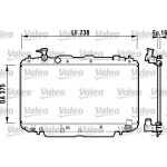 Motorkühler VALEO 734182