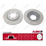 Disque de frein ABE C30010ABE avant/ventilé/1 pièce