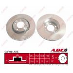 Disque de frein ABE C3P011ABE avant/ventilé/1 pièce