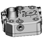 Cilinderkop, luchtcompressor KNORR-BREMSE ZB 4289