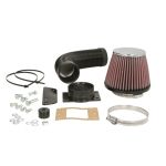 Kit d'injection de filtre à air sport avec filtre conique KN 57-0070