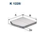 Interieurfilter FILTRON K 1226