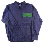 Blaues und grünes Arbeitssweatshirt, PROFITOOL 0XSK0014GZ, Größe M