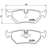 Bromsbeläggssats, skivbroms BREMBO P 23 062