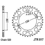 Kettenrad hinten JT JTR817,46