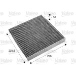 Filtro, aire habitáculo VALEO PROTECT VALEO 715678