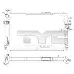 Arrefecedor do motor TYC 725-0034-R