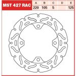 Remschijf TRW MST427RAC, 1 Stuk