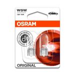 Lâmpada secundária OSRAM W5W Standard 12V/5W, 2 Peça