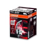 Lâmpada de halogéneo OSRAM H4 Truckstar Pro Plus 100% 24V, 75/70W