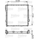 Motorkylare VALEO 734894