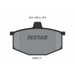 Levyjarrun jarrupalasarja TEXTAR 2048002