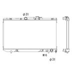 Radiator, motorkoeling NRF 503964
