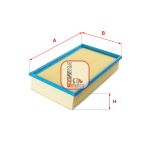 Luftfilter SOFIMA S 3777 A
