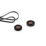 Jeu de courroies trapézoïdales à nervures GATES K014PK1070