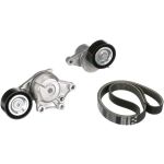 Juego de correas trapeciales poli V Micro-V® E-START™ GATES K016PK1020EST