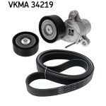 Set di cinghie Poly-V SKF VKMA 34219