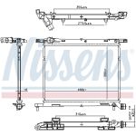 Motorkylare NISSENS 607029