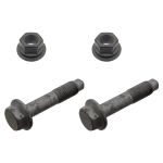 Jeu de vis, boîtier de roulement de roue de jambe élastique FEBI BILSTEIN 01801