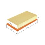 Luftfilter BOSCH FILTRY 1 457 433 263