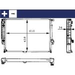 Motorkylare MAHLE CR 326 001S