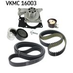 Pompe à eau + kit de courroie de distribution SKF VKMC 16003