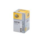 Lâmpada Halogen HELLA H21W Standard 24V, 21W, 10 peça