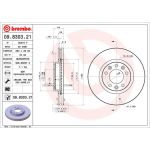 Bromsskiva BREMBO 09.8303.21