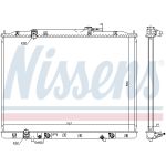 Motorkylare NISSENS 68151