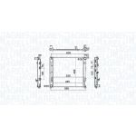Motorkylare MAGNETI MARELLI 350213160500