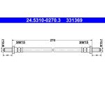 Bromsslang ATE 24.5310-0270.3