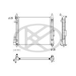 Raffreddatore motore KOYORAD PL023153