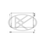 Condenseur (climatisation) KOYORAD CD420603