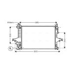 Motorkühler AVA COOLING VO2115