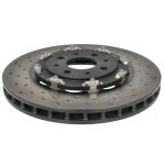 Disco de freno BREMBO 09B08513 delantero, ventilado , perforado, 1 Pieza