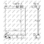 Jäähdytin, moottorin jäähdytys NRF 59207