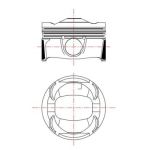 Zuiger MAHLE 039 PI 00135 002