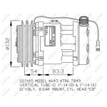 Compresor de aire acondicionado SANDEN SD7H15-7849